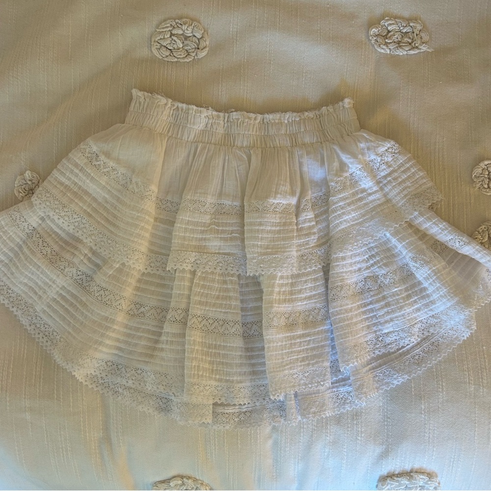 White aerie mini skirt